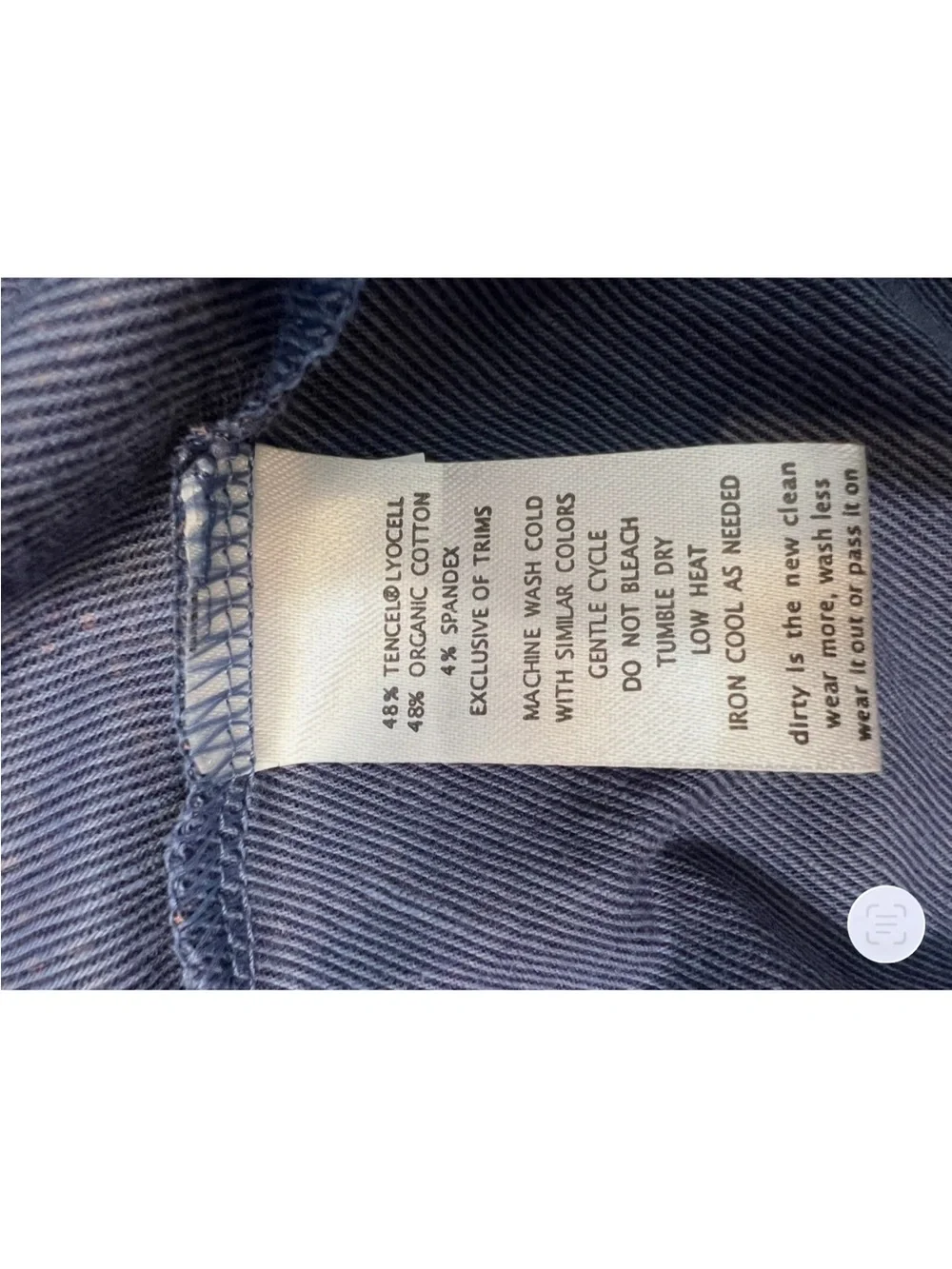 Toad & Co Women’s Cue Wrap Cafe Dress Large  Pockets Organic Tencel Cotton - Picture 7 of 14